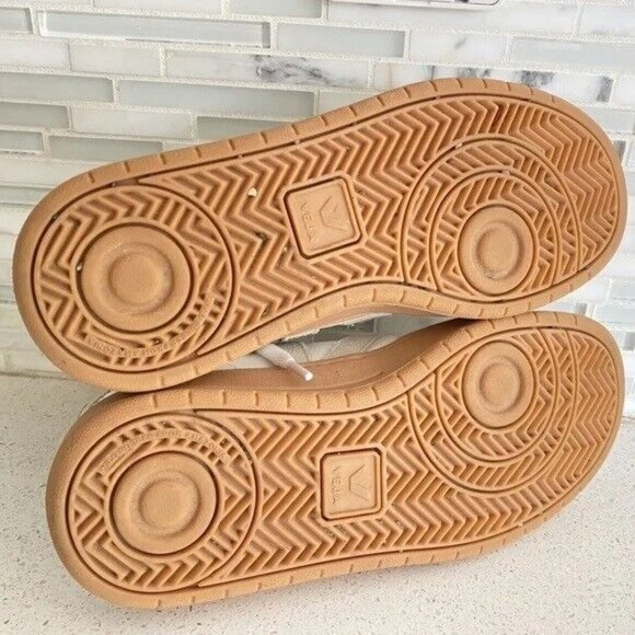 Veja V-10 Natural Gum Sole Leather Sneakers White 11 - Picture 8 of 8